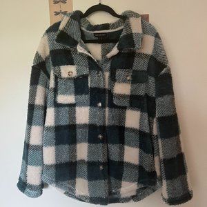 Plaid Sherpa Shacket